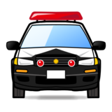 Oncoming Police Car on emojidex 1.0.19