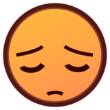 Pensive Face on emojidex 1.0.19