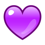 Purple Heart on emojidex 1.0.19