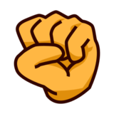 Raised Fist on emojidex 1.0.19
