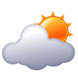 Sun Behind Cloud on emojidex 1.0.19