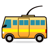 Trolleybus on emojidex 1.0.19