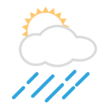 Sun Behind Rain Cloud on emojidex 1.0.19