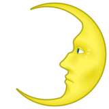 First Quarter Moon Face on emojidex 1.0.22