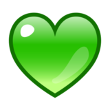 Green Heart on emojidex 1.0.22