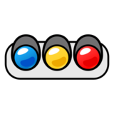 Horizontal Traffic Light on emojidex 1.0.22
