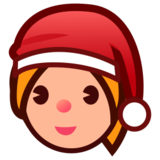 Mrs. Claus: Medium-Light Skin Tone on emojidex 1.0.22