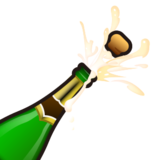 Bottle with Popping Cork on emojidex 1.0.24