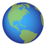 Globe Showing Americas on emojidex 1.0.24