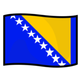Flag: Bosnia & Herzegovina on emojidex 1.0.24