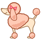 Poodle on emojidex 1.0.24