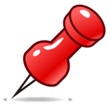 Pushpin on emojidex 1.0.24