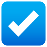 Check Box with Check on JoyPixels 4.0