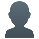 Bust in Silhouette on JoyPixels 4.0