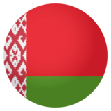 Flag: Belarus on JoyPixels 4.0
