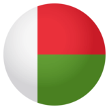 Flag: Madagascar on JoyPixels 4.0