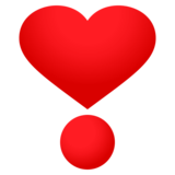 Heart Exclamation on JoyPixels 4.0