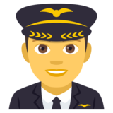 Man Pilot on JoyPixels 4.0