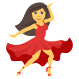 Woman Dancing on JoyPixels 4.5