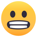 Grimacing Face on JoyPixels 4.5