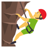 Man Climbing on JoyPixels 4.5