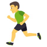 Man Running on JoyPixels 4.5