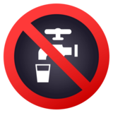 Non-Potable Water on JoyPixels 4.5
