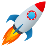 Rocket on JoyPixels 4.5