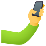 Selfie on JoyPixels 4.5