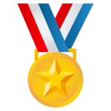Sports Medal on JoyPixels 4.5