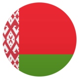 Flag: Belarus on JoyPixels 5.0