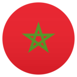 Flag: Morocco on JoyPixels 5.0