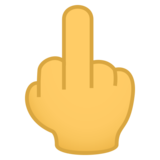 Middle Finger on JoyPixels 5.0