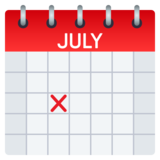 Spiral Calendar on JoyPixels 5.0
