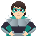 Supervillain: Light Skin Tone on JoyPixels 5.0