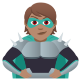 Supervillain: Medium Skin Tone on JoyPixels 5.0