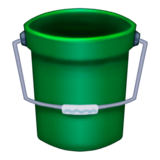 Bucket on Emojipedia Sample Images 13.0