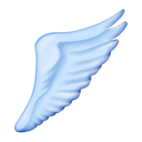 Wing on Emojipedia Sample Images 15.0