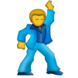 Man Dancing on Emojipedia Sample Images 2.0