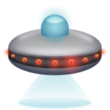 Fliegende Untertasse auf Emojipedia Eksempelbilleder 5.0