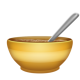 Bowl with Spoon on Emojipedia Sample Images 5.1