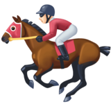 Horse Racing: Light Skin Tone on Facebook 3.0