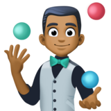 Man Juggling: Medium-Dark Skin Tone on Facebook 3.0