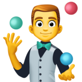 Man Juggling on Facebook 3.0