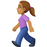 Woman Walking: Medium Skin Tone on Facebook 3.0