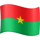 Flag: Burkina Faso on Facebook 3.1