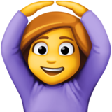 Person Gesturing OK on Facebook 4.0