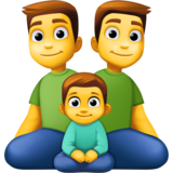 Family: Man, Man, Boy on Facebook 4.0
