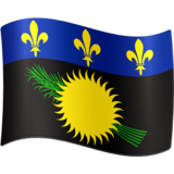 Flag: Guadeloupe on Facebook 4.0