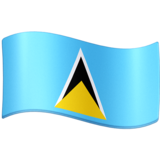 Flag: St. Lucia on Facebook 13.1